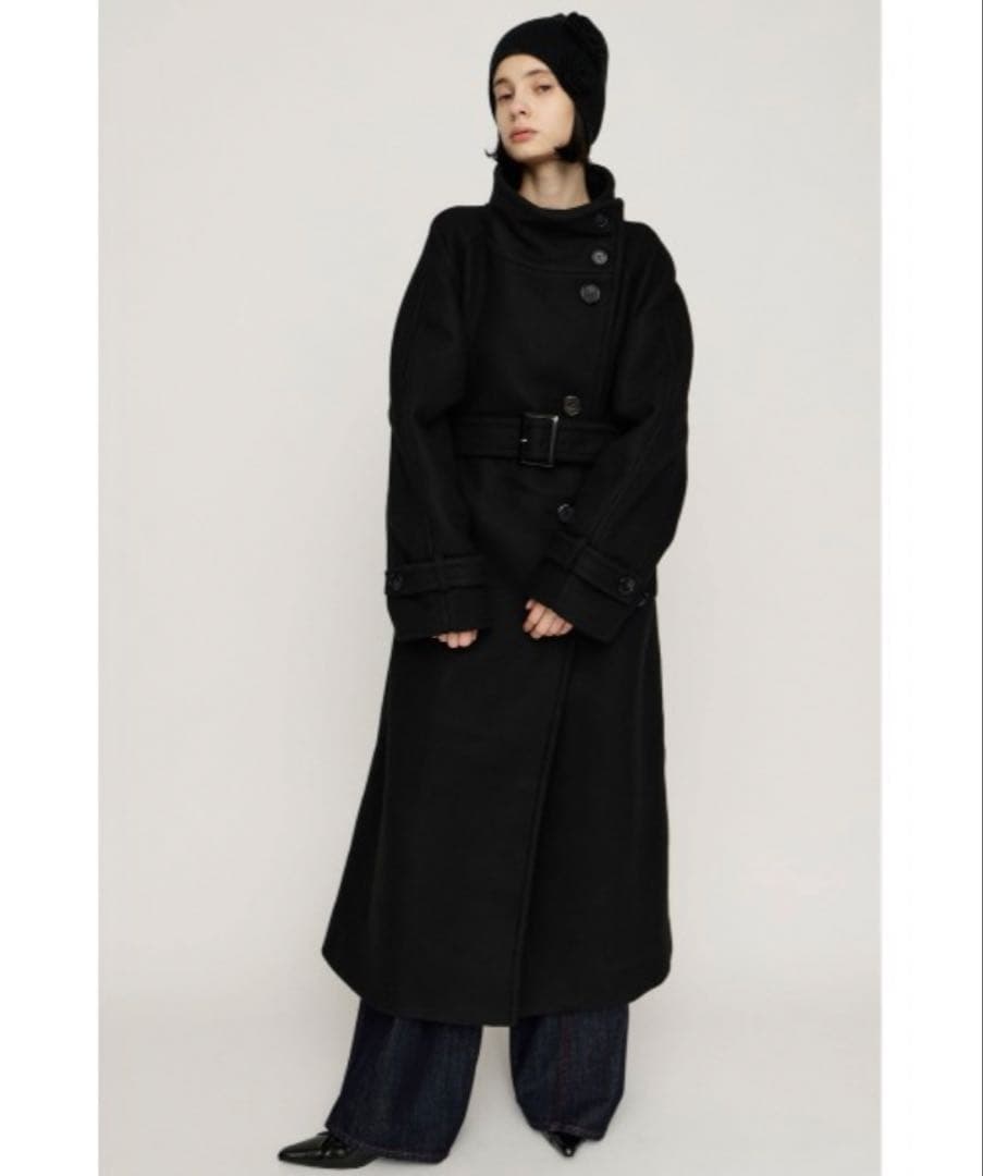 【さくらページ】SLY STAND NECK LONG COAT