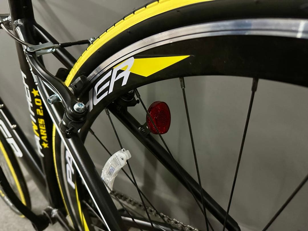未使用 PANTHER クロスバイク 700C シマノ変速 スポーツバイク