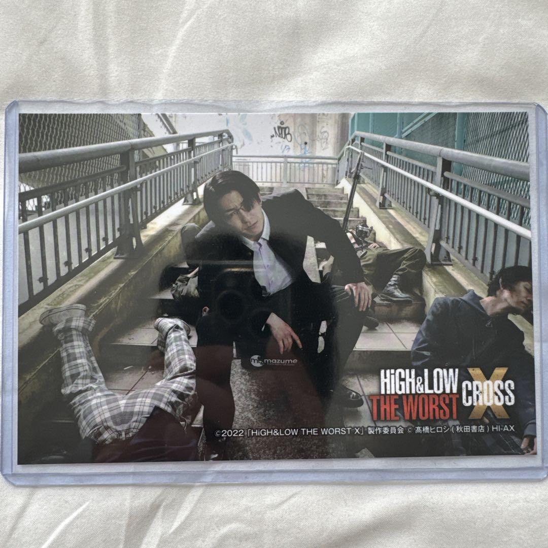 HIGH&LOW THE WORST 轟洋介 前田公輝 ポストカード フィルム