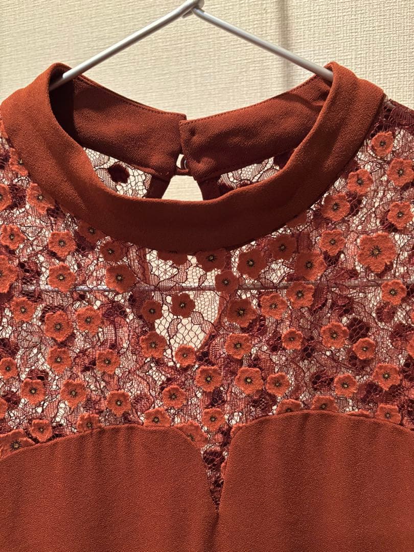 mame kurogouchi マメクロゴウチ　刺繍　レース　ドレスワンピース