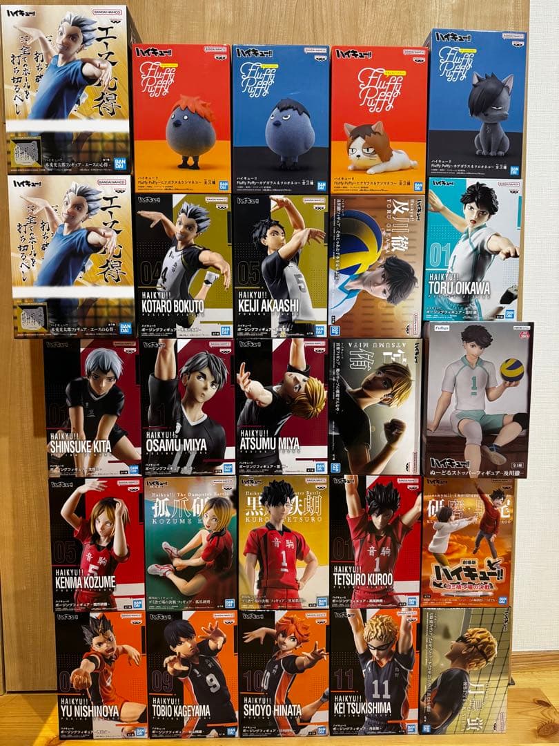 あるめ最新ハイキュー‼︎プライズフィギュア25体まとめ売り