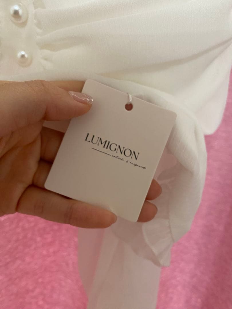 Lumignon ルミニョン　Mellow Heart Tulle Top