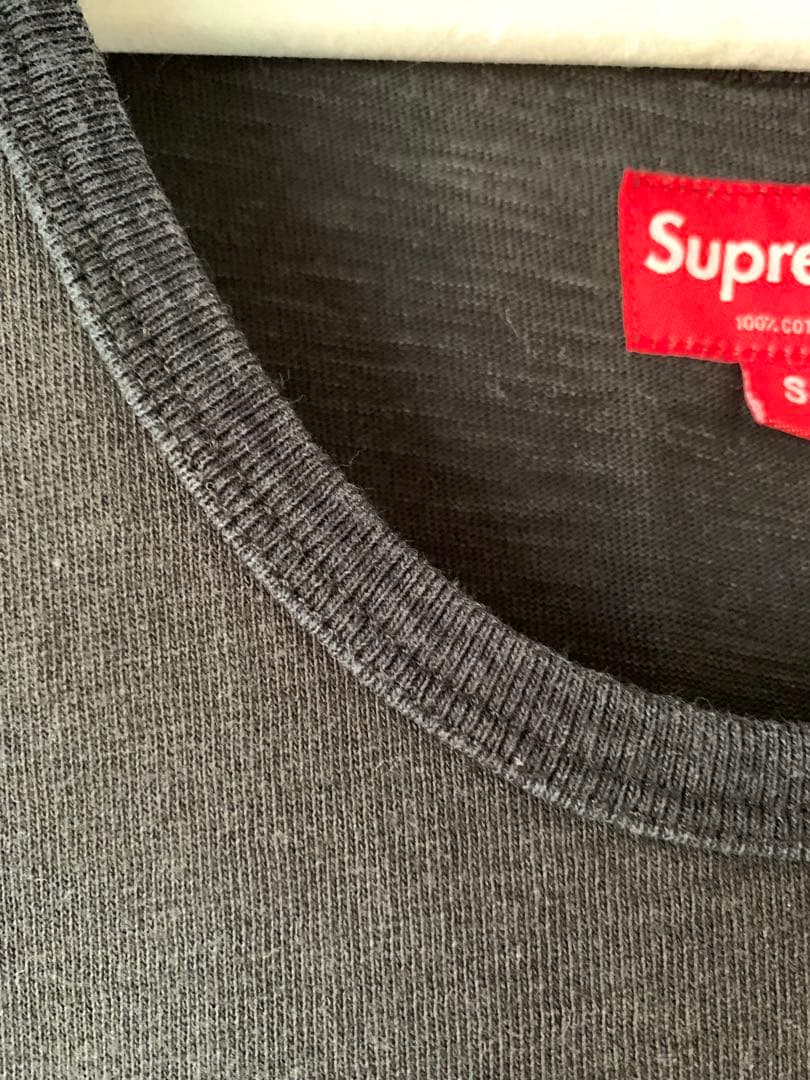 Supreme ブラック タンクトップ S