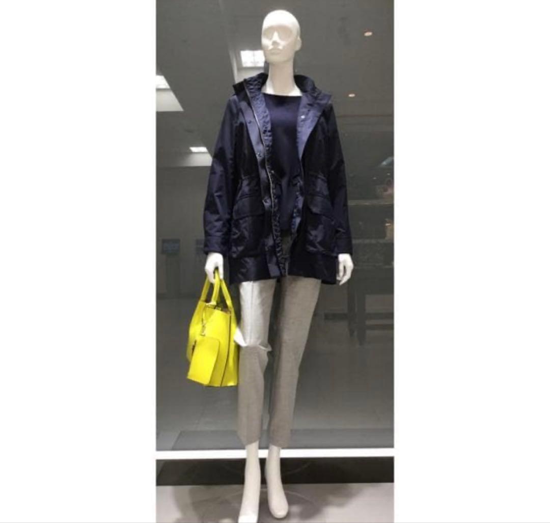 theory luxe ライナー付き　モッズコート　40　ネイビー