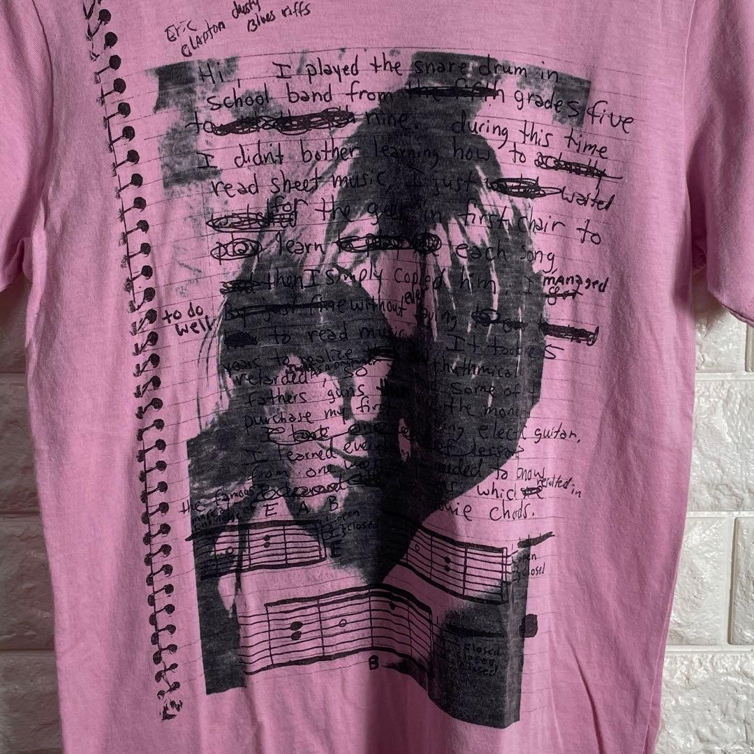 HYSTEICGLAMOUR カート コバーン レディスTシャツ M ピンク