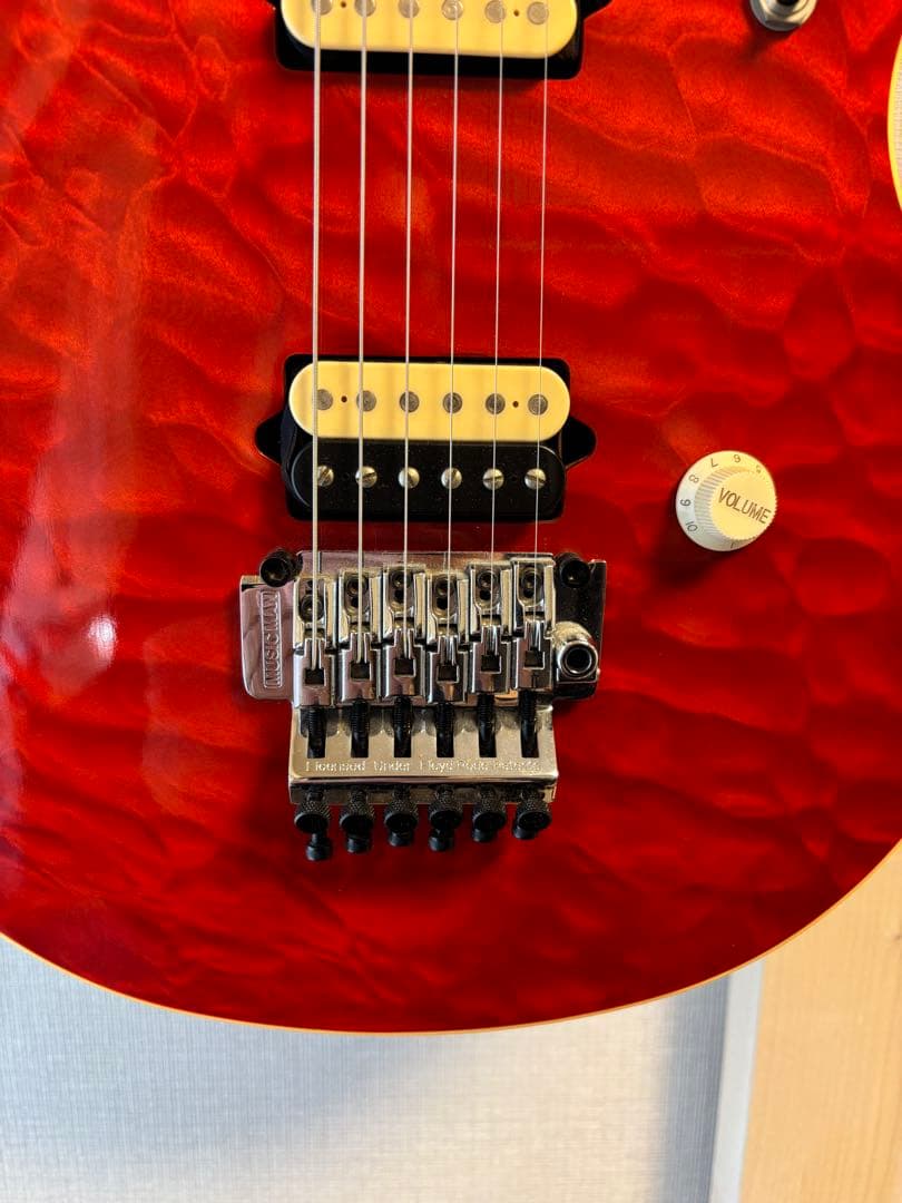 ギター Music Man Axis Ex Trans Red