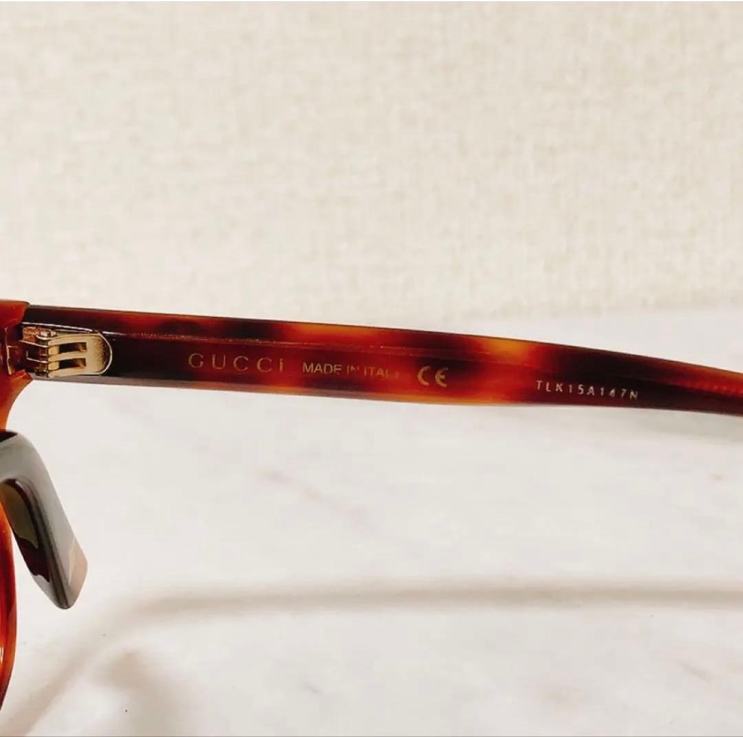 m*e様 【美品】 GUCCI グッチ サングラス スター GG ロゴ べっこう
