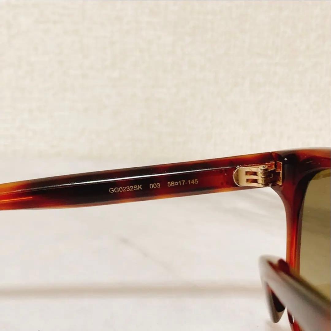 m*e様 【美品】 GUCCI グッチ サングラス スター GG ロゴ べっこう