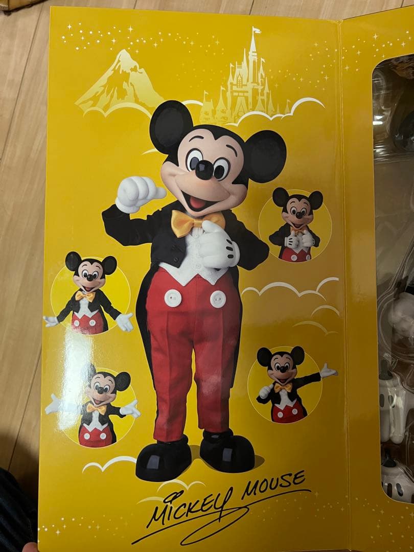 ミッキーマウス メディコムトイ アクションフィギュア　認定証つき