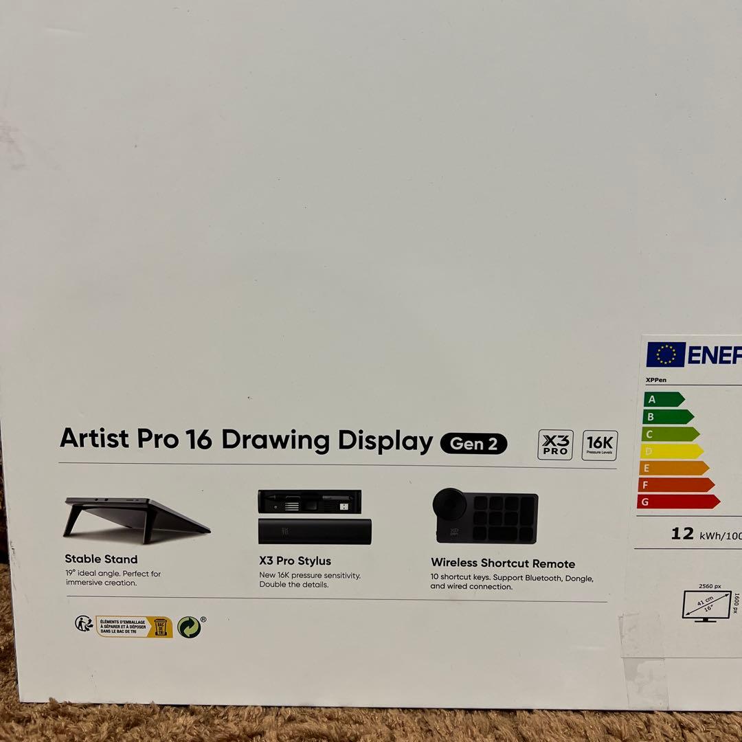 K*e様 XP-Pen Artist Pro 16 Gen 2 本体
