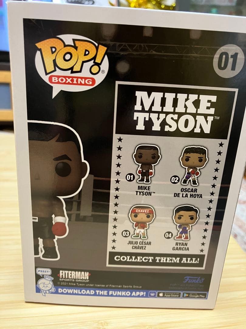 ラスト1個　マイクタイソン　funko pop ボクシング　boxing