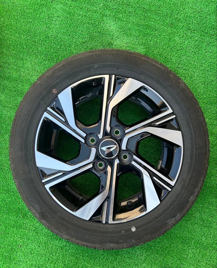 decya①タントカスタム純正14インチ　タイヤホイール4本