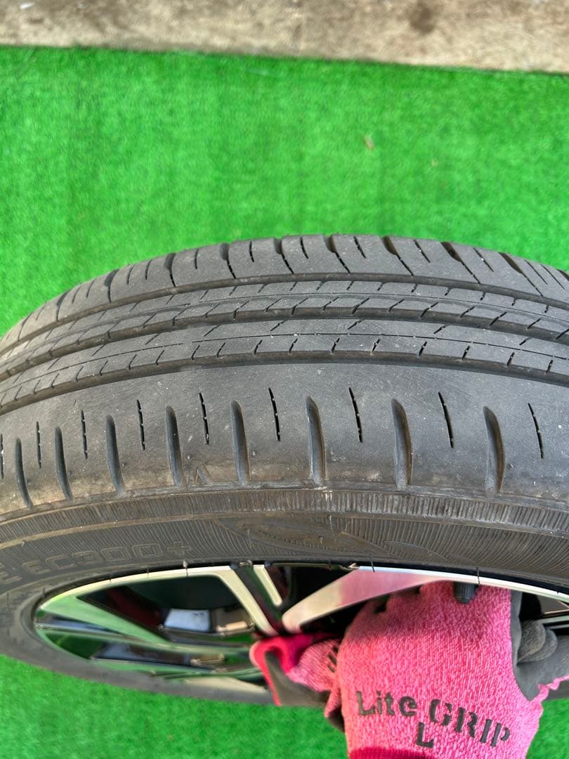 decya①タントカスタム純正14インチ　タイヤホイール4本