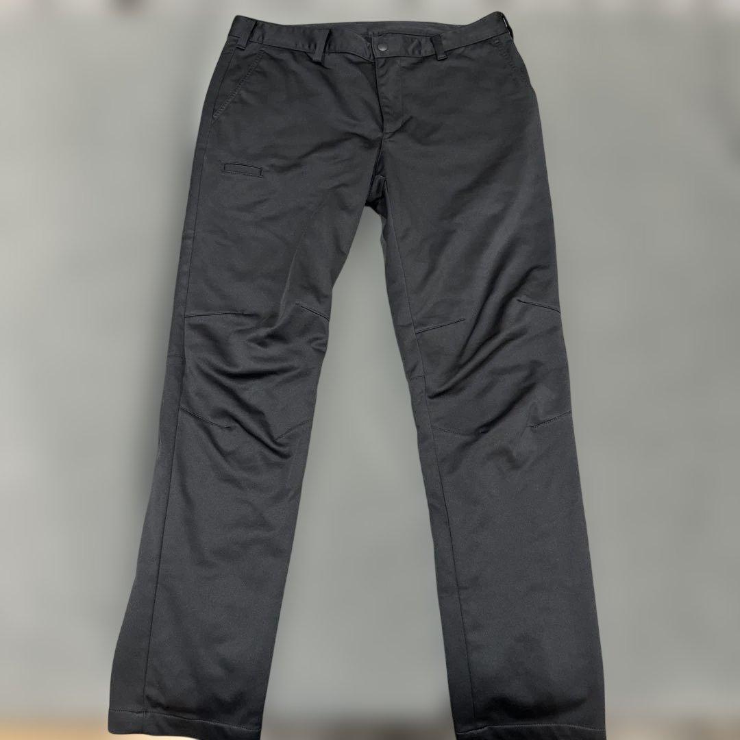 【BEAMS GOLF】　ブラック　ゴルフパンツ　裏起毛　L