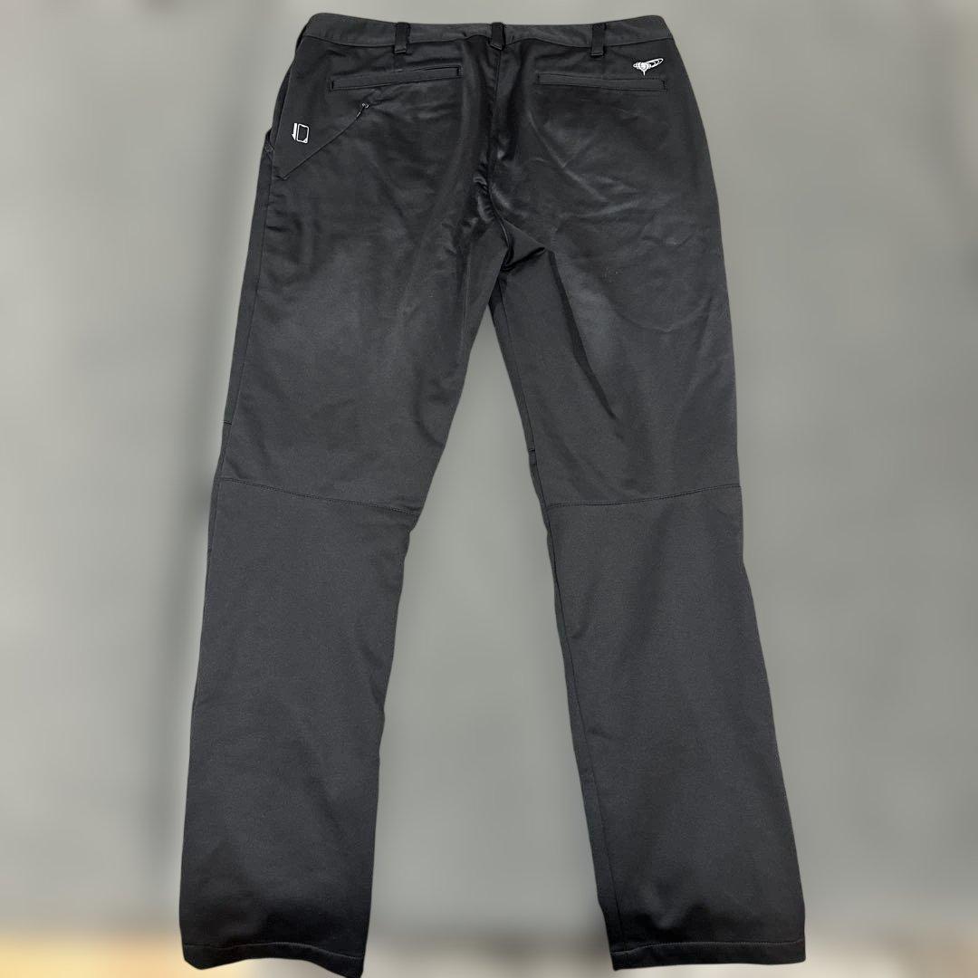 【BEAMS GOLF】　ブラック　ゴルフパンツ　裏起毛　L