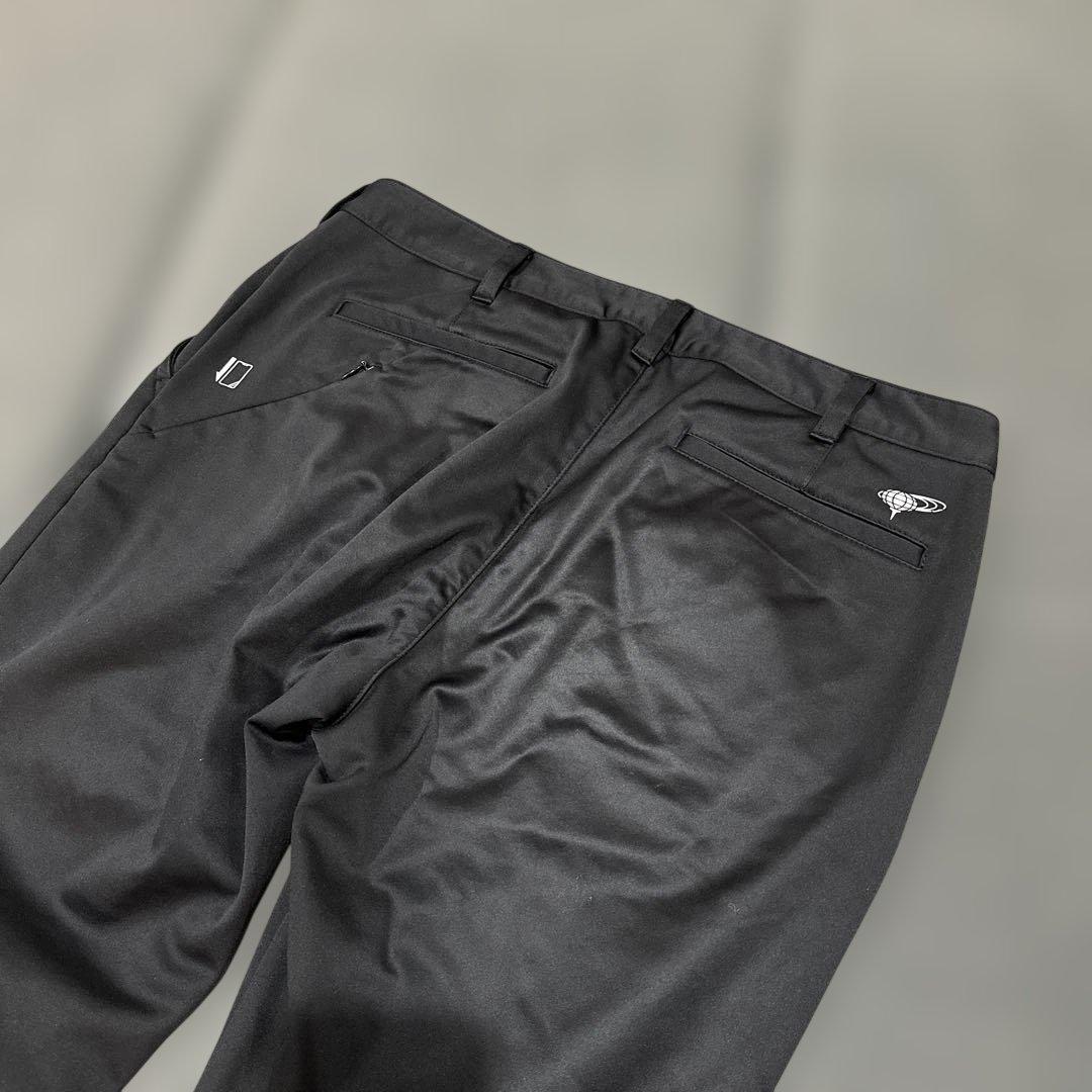 【BEAMS GOLF】　ブラック　ゴルフパンツ　裏起毛　L