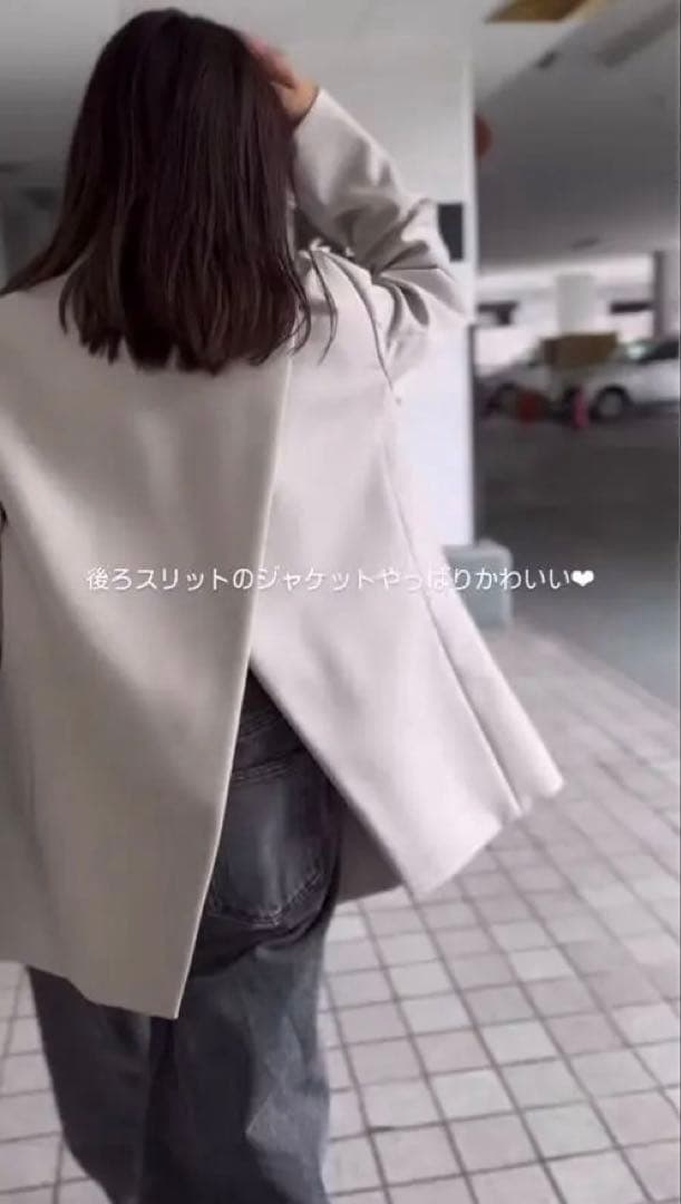 今週限定値下げ！ MARW バック アシンメトリー ジャケット