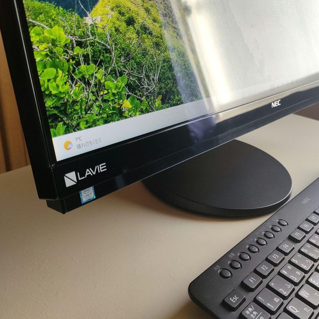 NEC 液晶一体型 LAVIE Core i7／Win11／Office／SSD