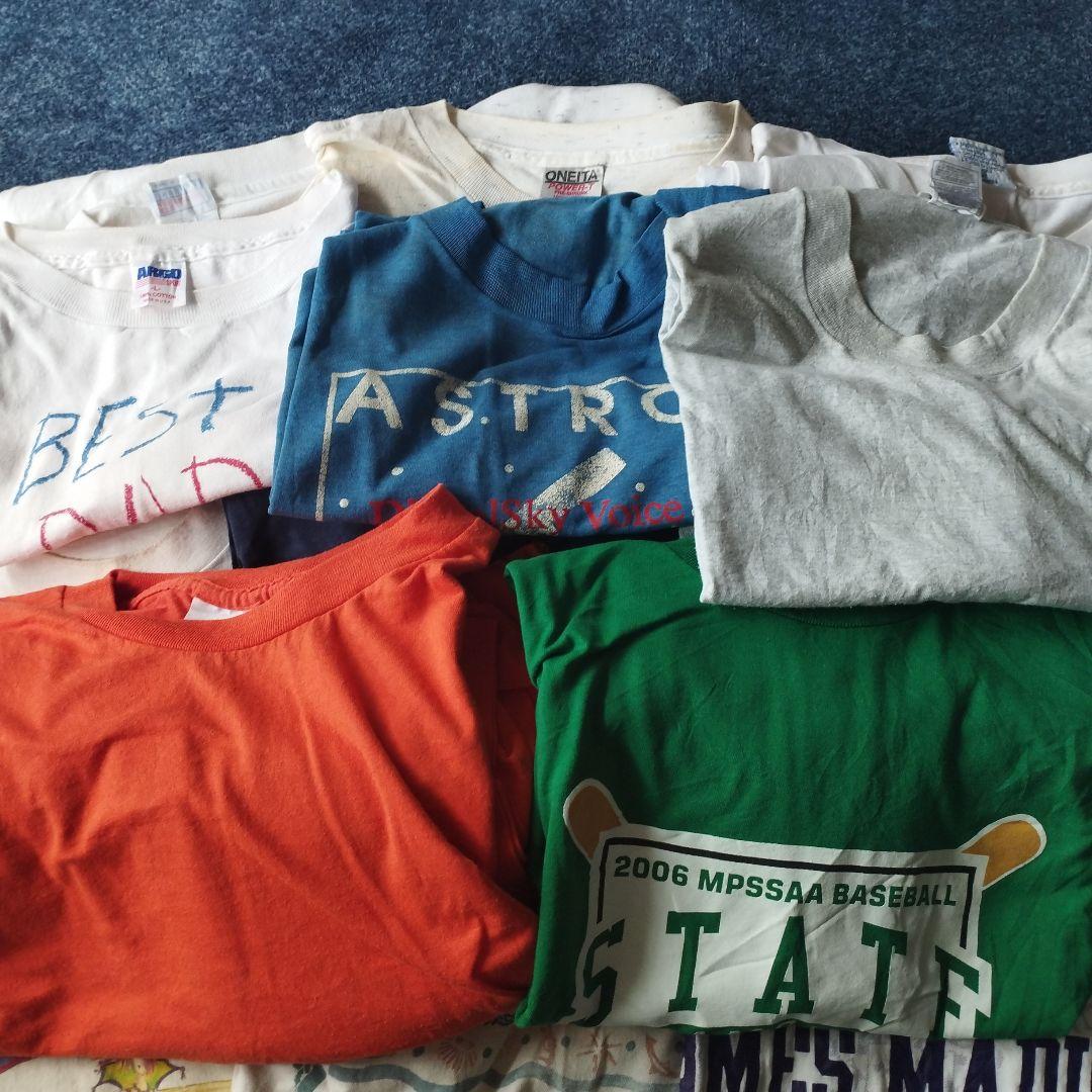 90sUSA製シングルステッチTシャツまとめ売り23枚