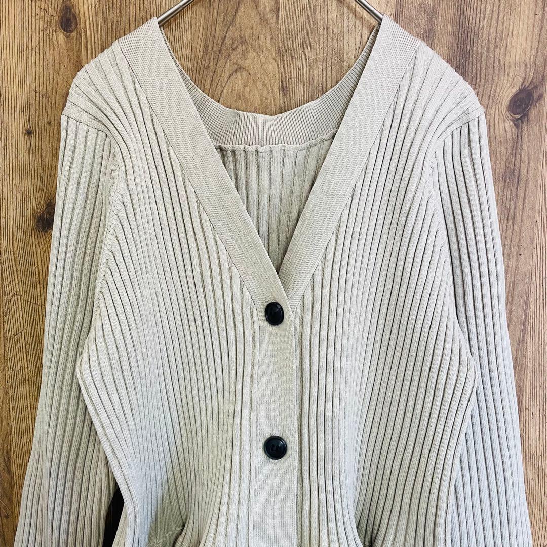 未使用品❣️GALLARDAGALANTE ペプラム2WAYカーディガン