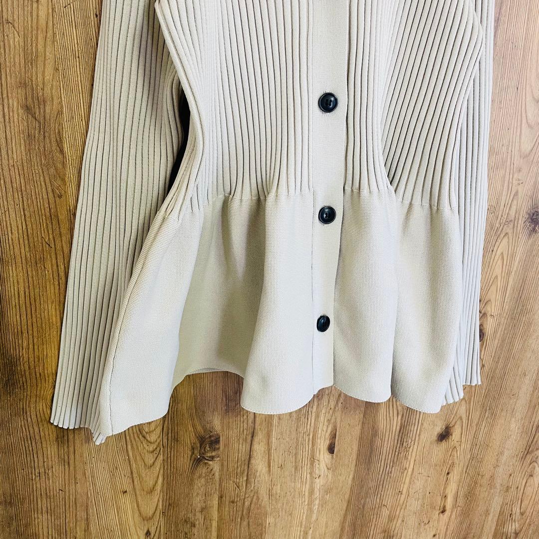 未使用品❣️GALLARDAGALANTE ペプラム2WAYカーディガン