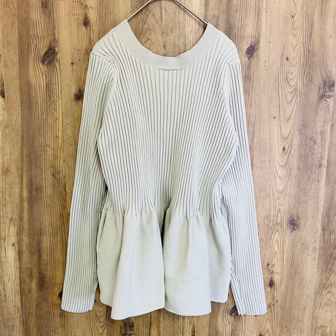 未使用品❣️GALLARDAGALANTE ペプラム2WAYカーディガン