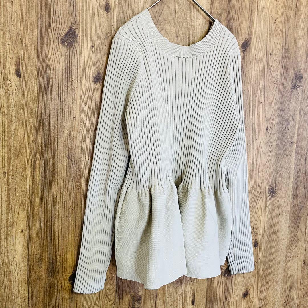 未使用品❣️GALLARDAGALANTE ペプラム2WAYカーディガン