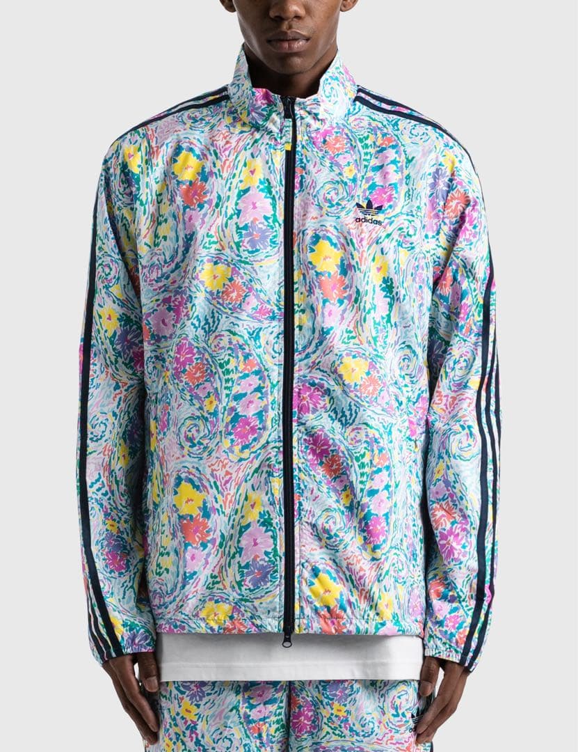 アディダス セットアップNOAH ADIDAS コラボ花柄 総柄 ジャージ 長袖