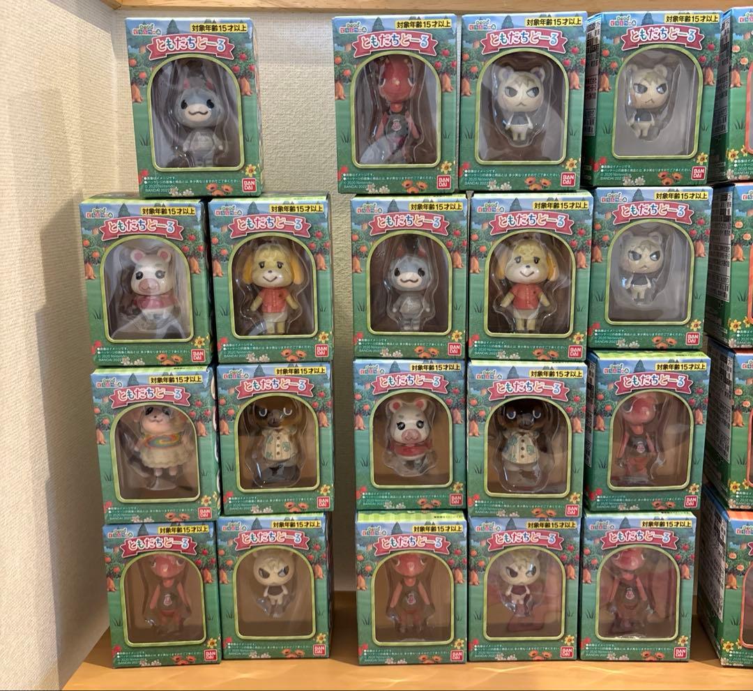 新品　ともだちどーる　どうぶつの森　コンプリート　47体　amiboカード