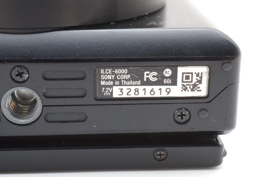 ソニー α6000 ミラーレスデジタルカメラボディ ブラック Sony