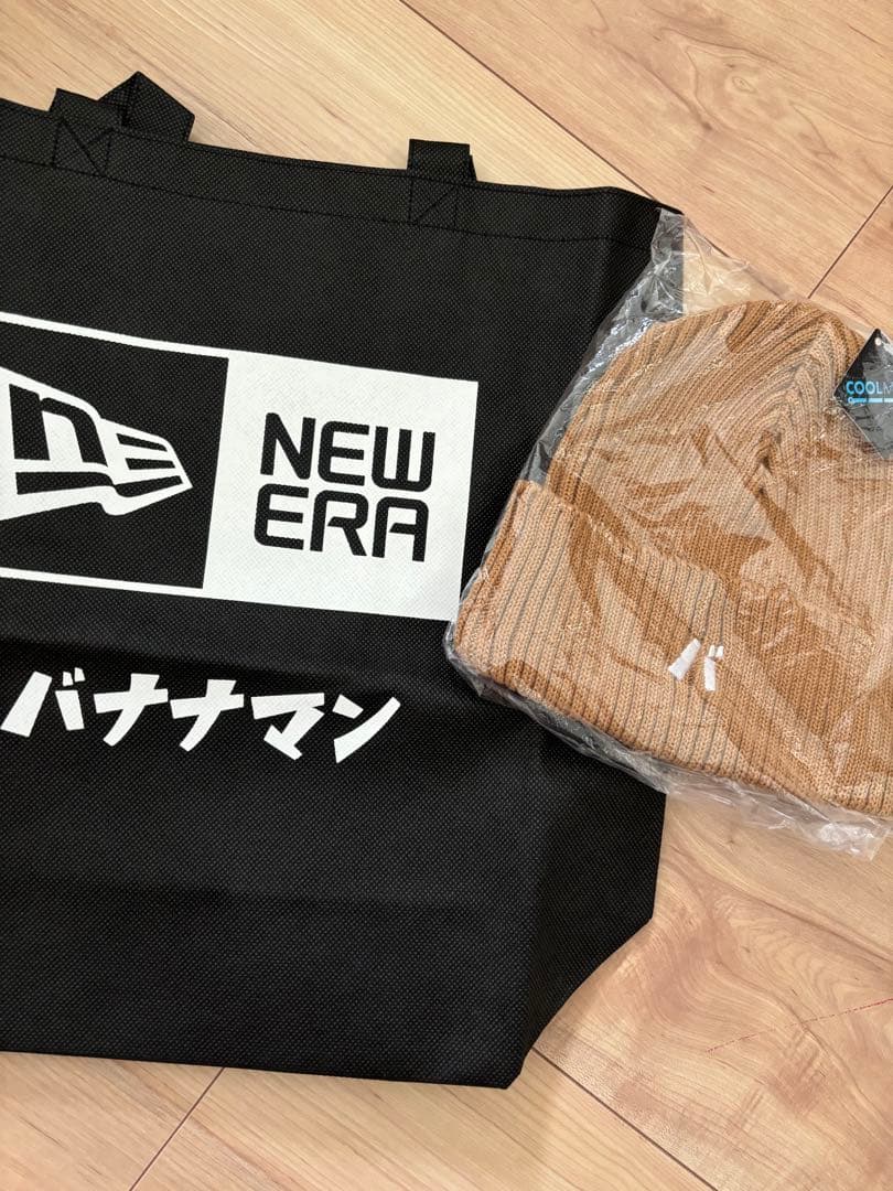 未使用　バナナマン　　ニューエラ　ニット帽　キャップ