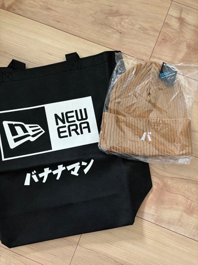 未使用　バナナマン　　ニューエラ　ニット帽　キャップ