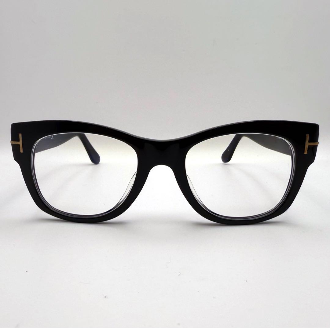 TOM FORD TF5040-F 001 黒 眼鏡 芸能人着用モデル