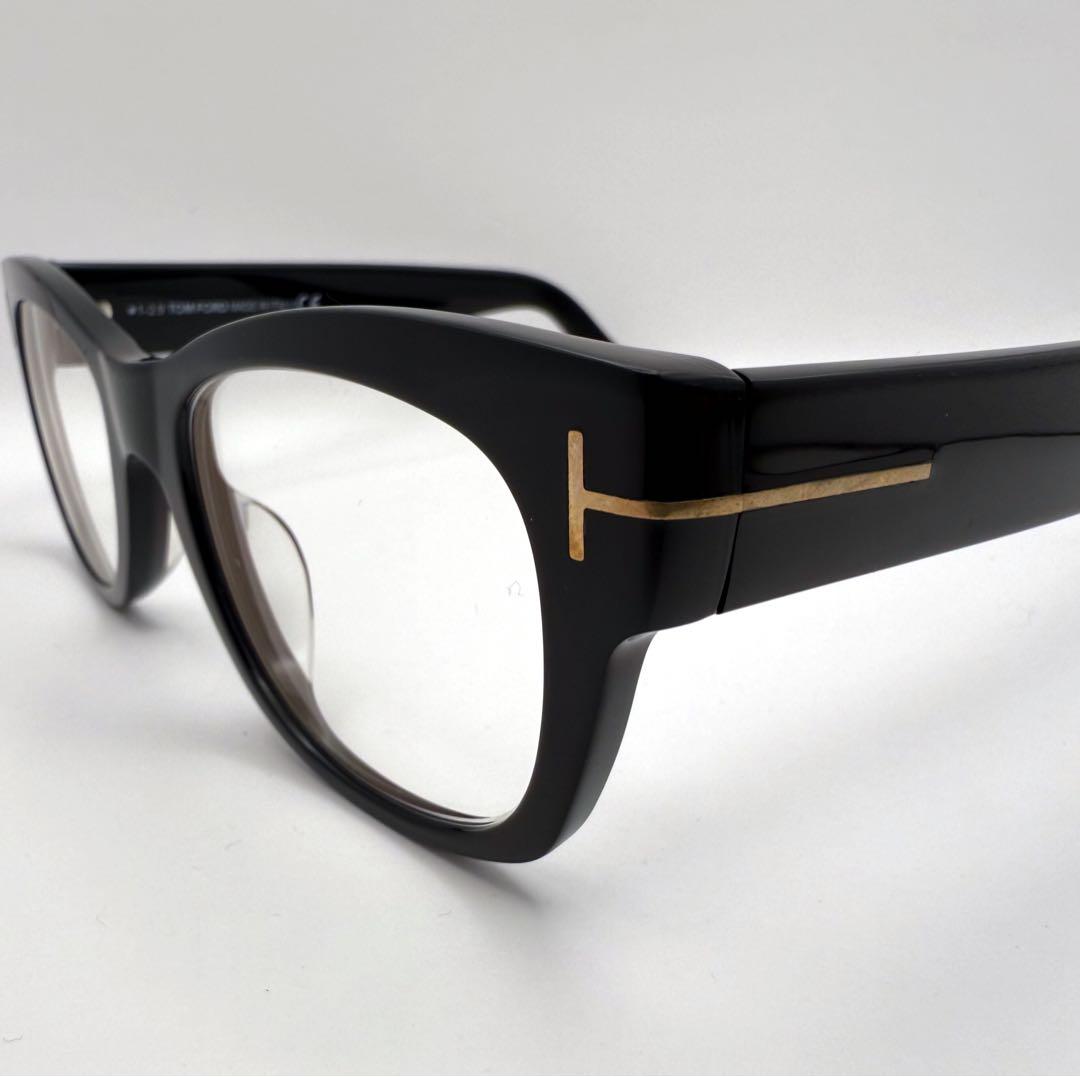TOM FORD TF5040-F 001 黒 眼鏡 芸能人着用モデル