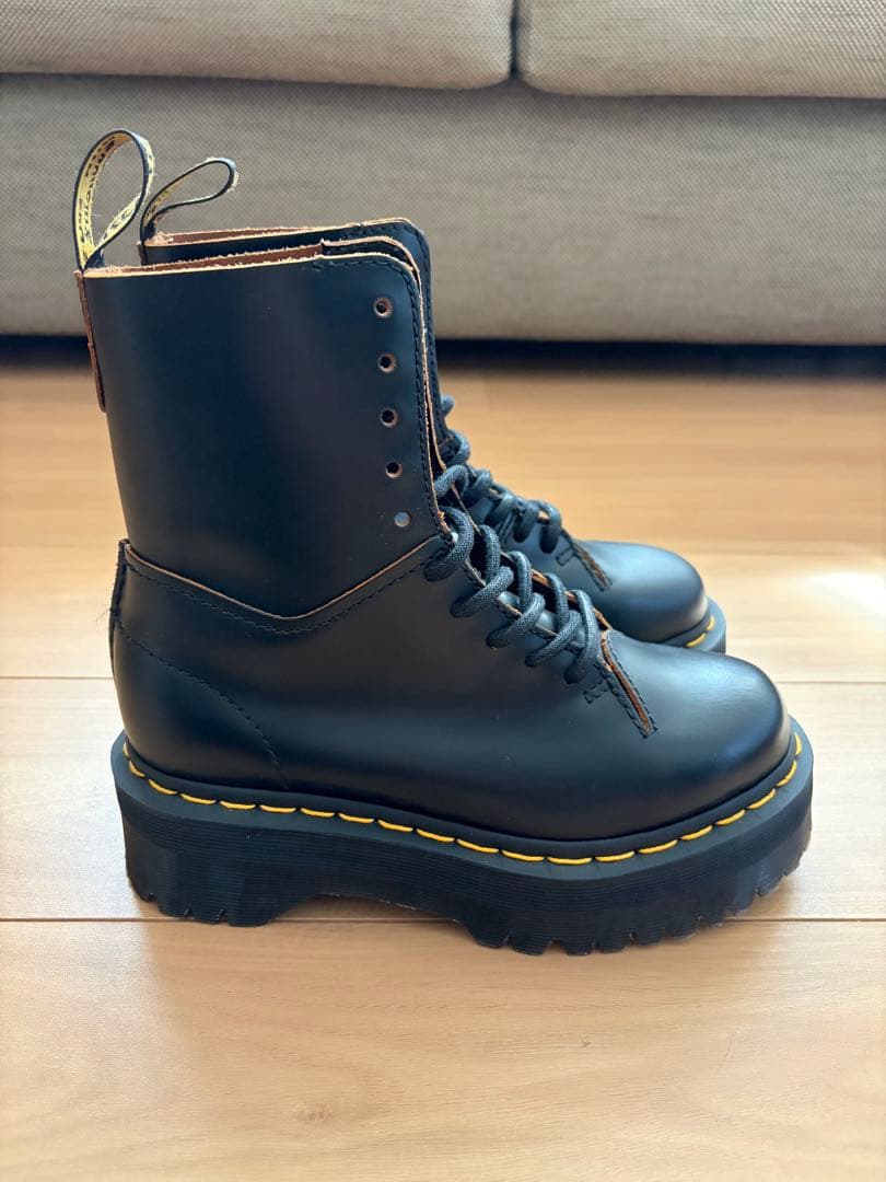 【未使用】 Dr.Martens ドクターマーチン 厚底 ブーツ 23cm
