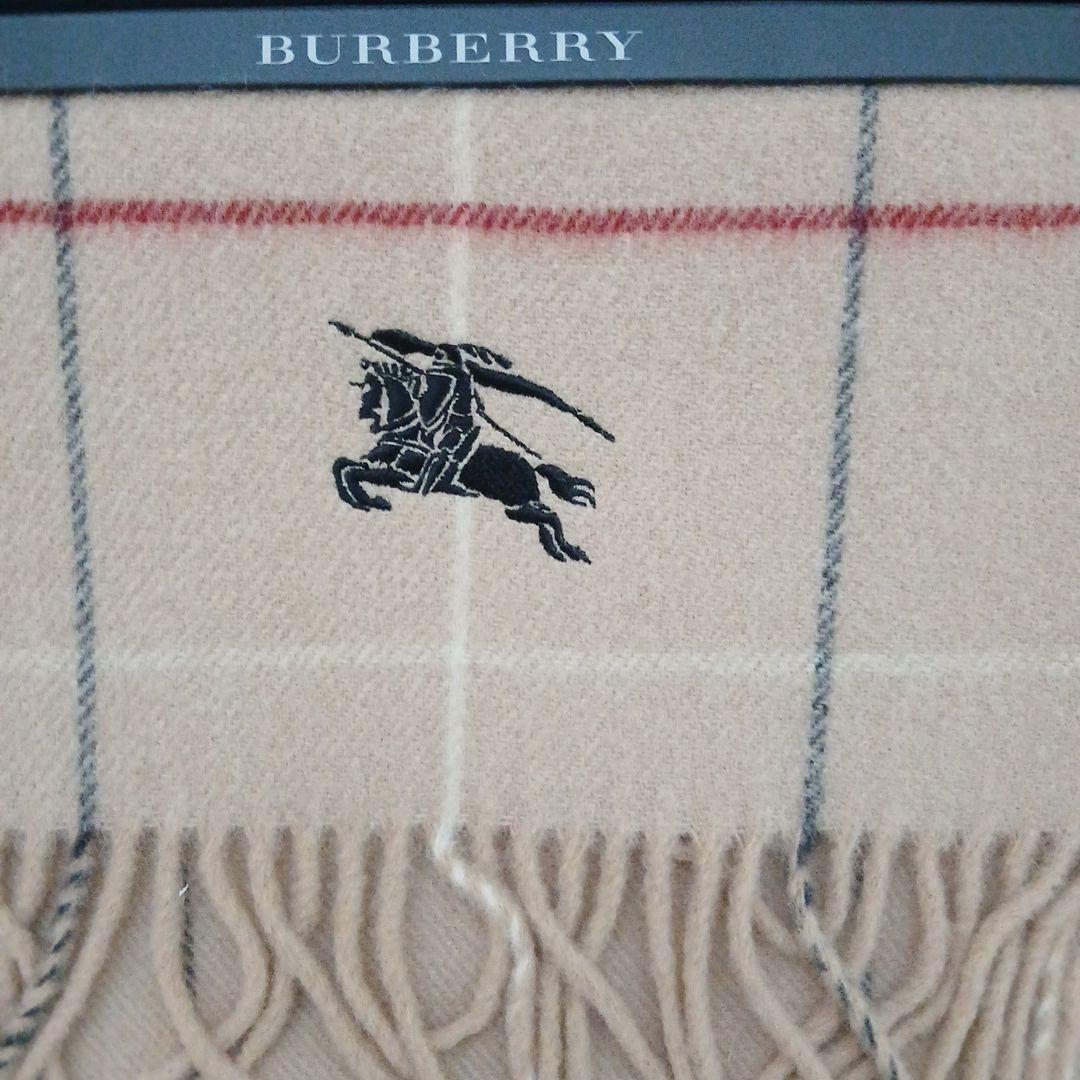 未使用 BURBERRY 大判 ストール マフラー