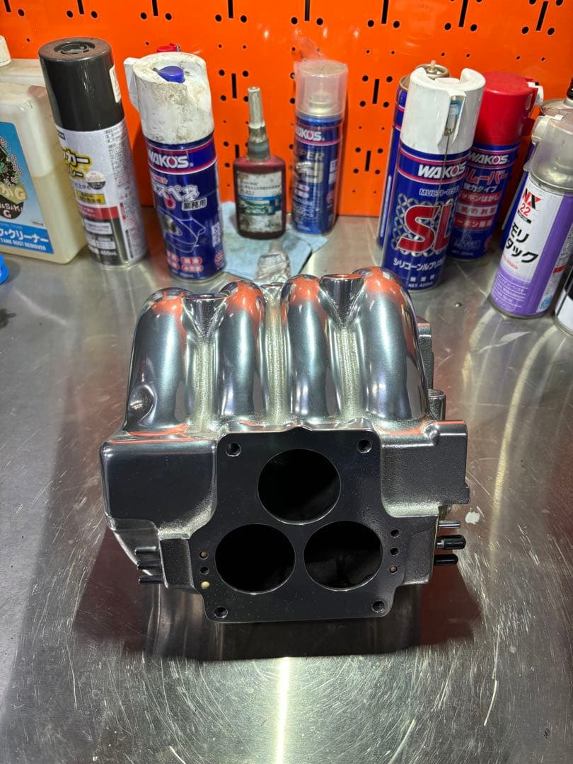 o*t様 マツダRX-7 FC3S 鏡面サージタンク バレル研磨仕上げ