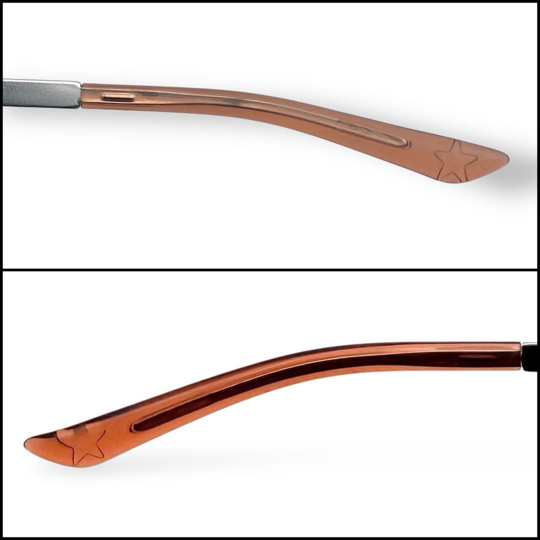 【良品】Christian Dior ディオール　リムレス　サングラス　スクエア