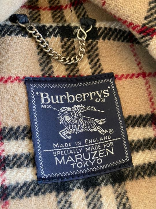 バーバリー✖️マルゼン　希少品　ダッフルコート