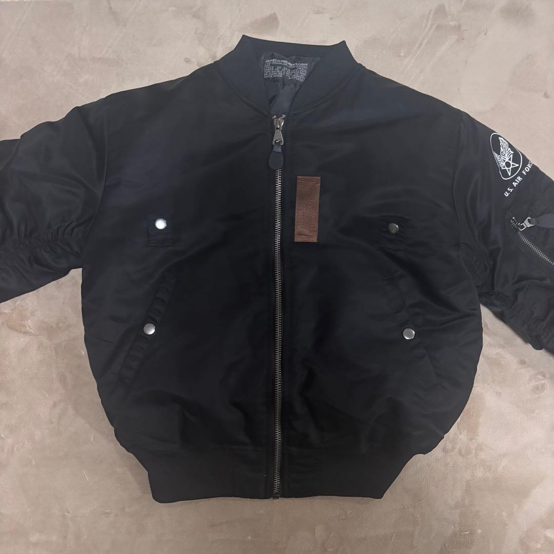 U.S. AIR FORCE フライトジャケット ブラック M