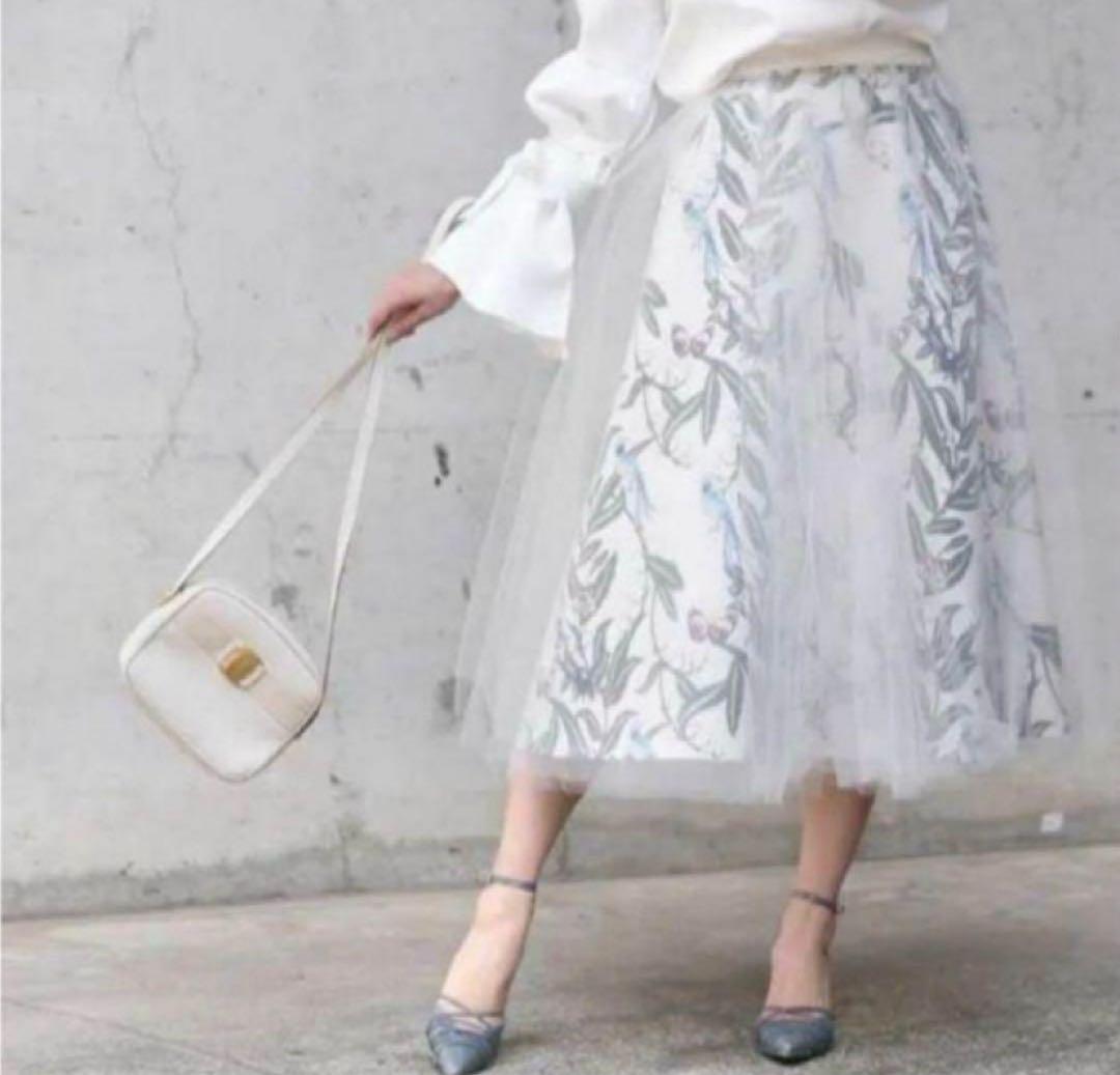 美品　アメリ　リリーベル　チュールスカート　フリーサイズ　お値下げご相談ください