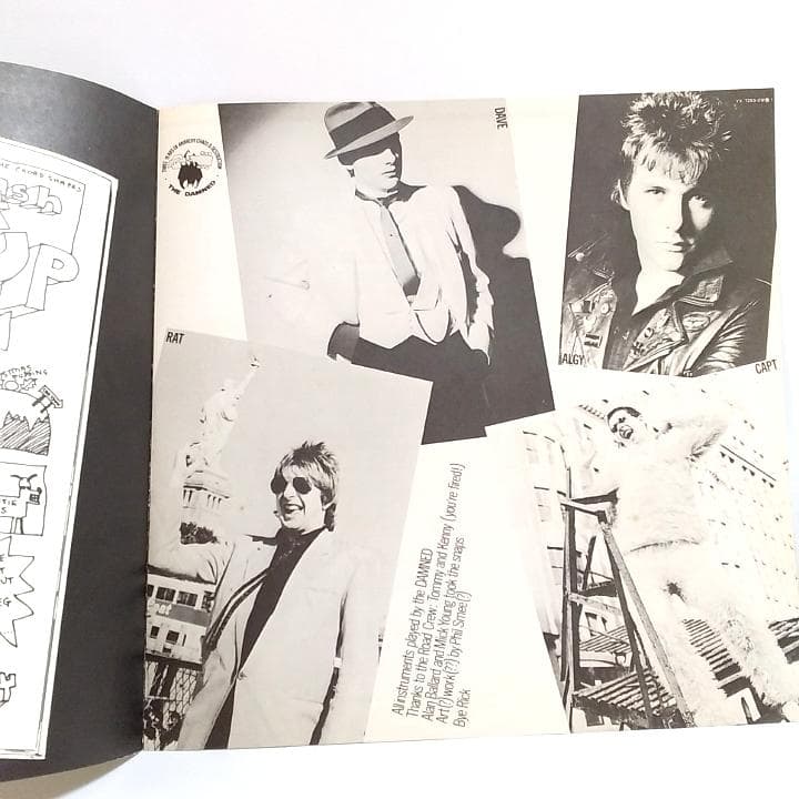 ダムド　マシンガン・エチケット　THE DAMNED　国内盤・初期盤レコード