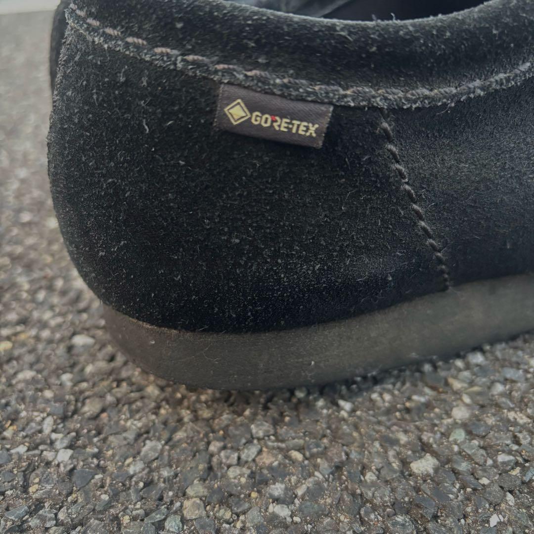 早い者勝ち‼️Clarks クラークス ワラビー　黒　ゴアテックス　27cm
