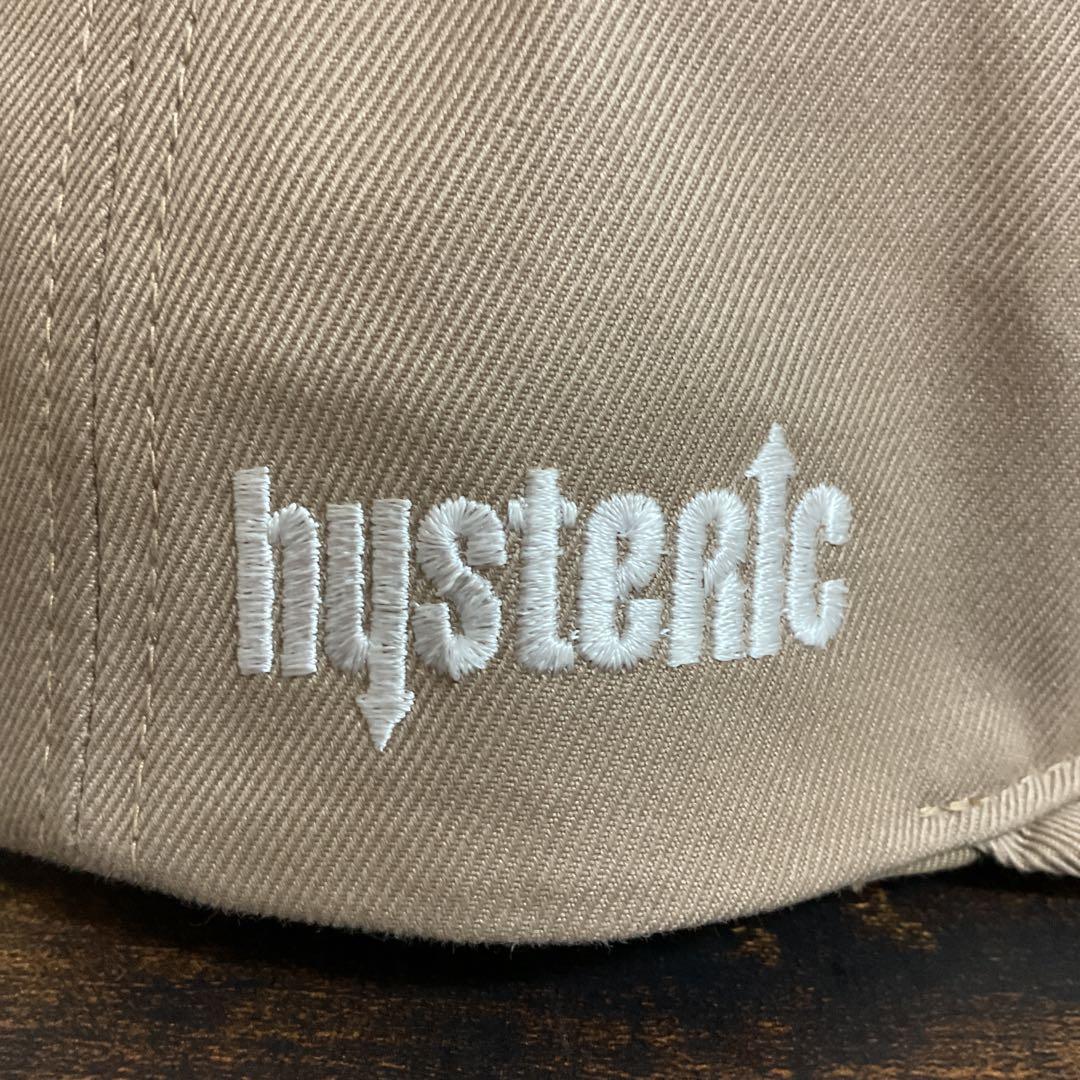 Hysteric Glamourベースボールキャップ ベージュ HGロゴ