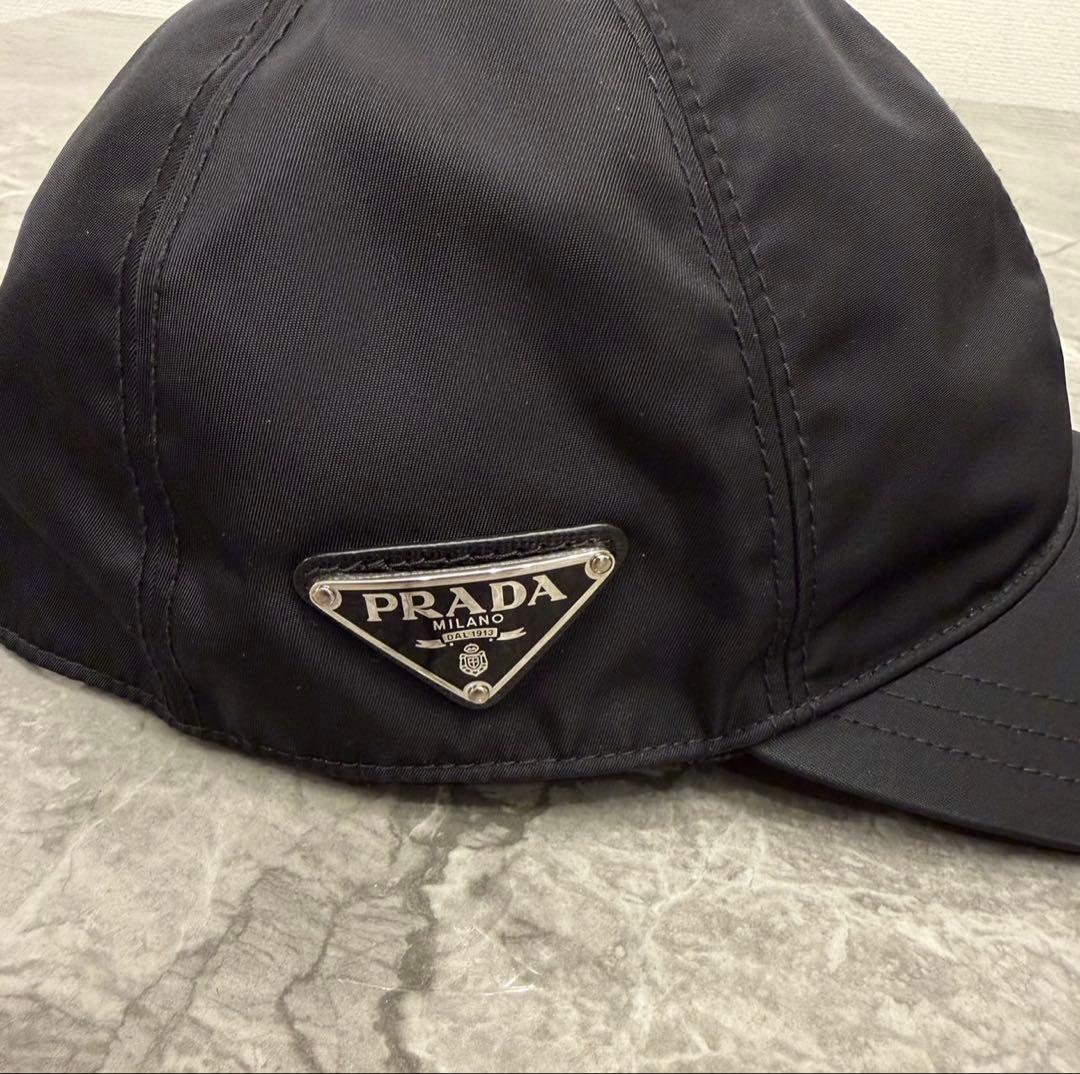 【美品】PRADA　Re-Nylon ベースボールキャップ　XL