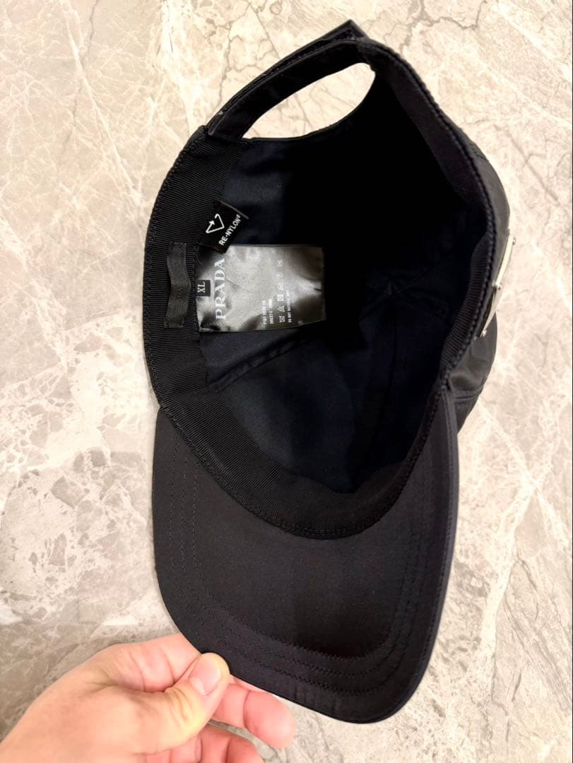 【美品】PRADA　Re-Nylon ベースボールキャップ　XL