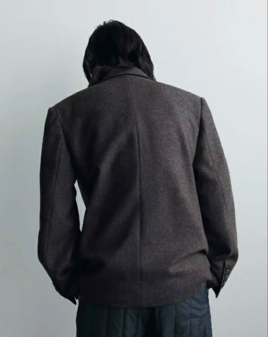 ジャケット・アウター anuke Herringbone Wool Jacket