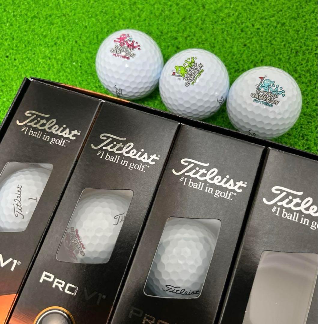 スコッティキャメロン　忍者コラボ Pro V1 ゴルフボール 1ダース