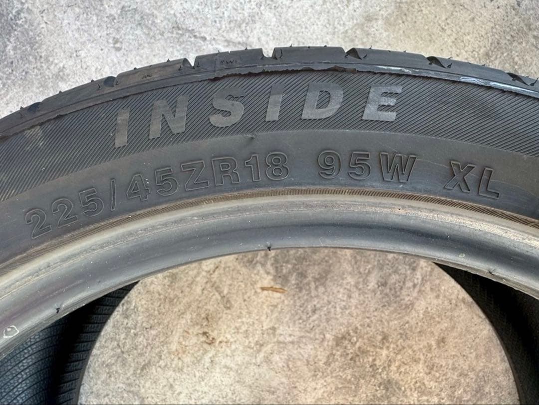 アプタニー　スポーツ　マクロ　ra301 225/45r18