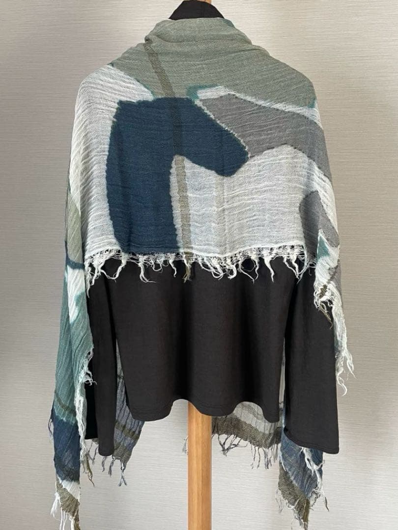 tamaki niime タマキニイメ　print shawl MIDDLE